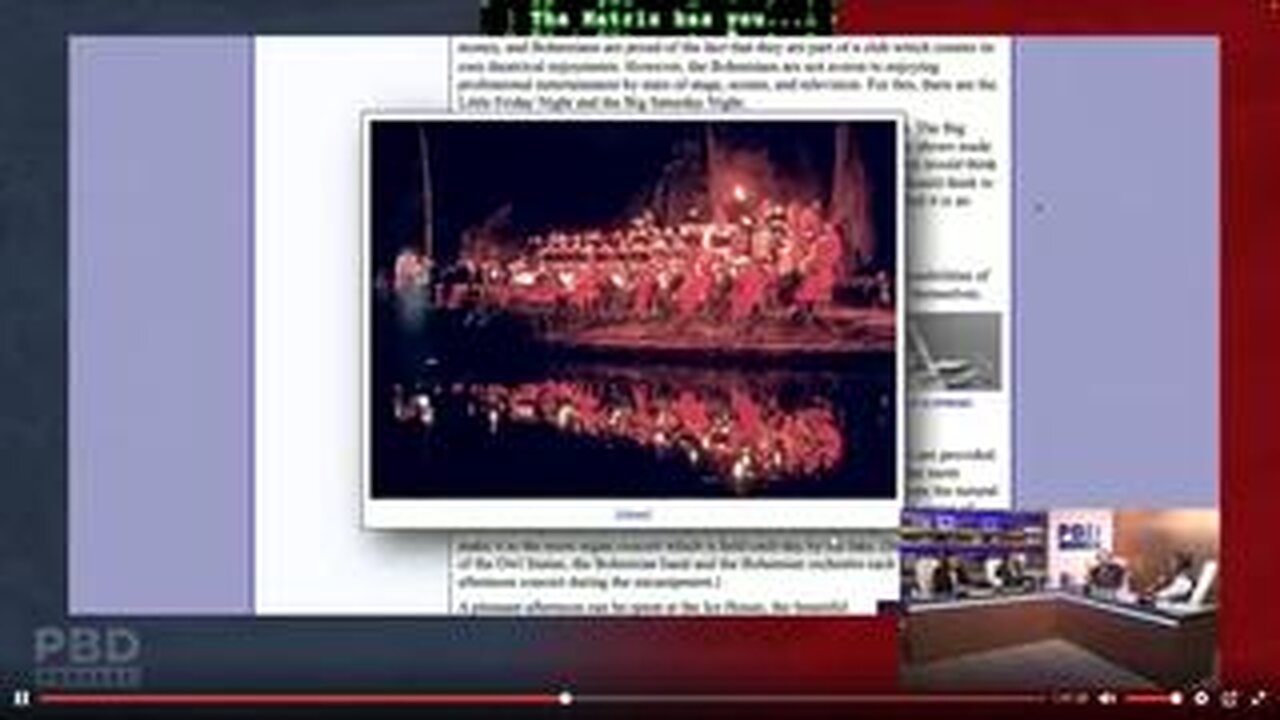 ALEX JONES: RELIVING BOHEMIAN GROVE SATANIC RITUAL