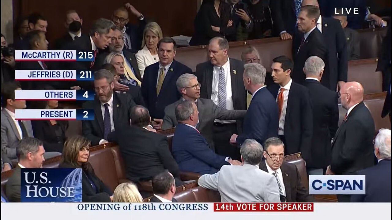 TENSIONS RISE AS REP. McCARTHY CONFRONTS REP. GAETZ