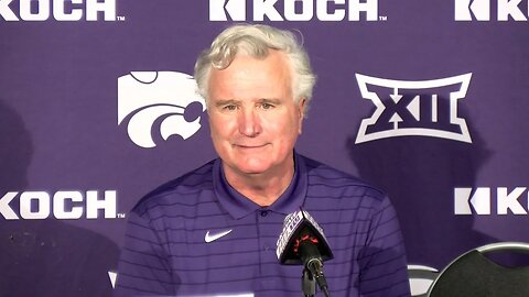 Kansas State Basketball | Bruce Weber Postgame Press Conference | K-State 82, Green Bay 64