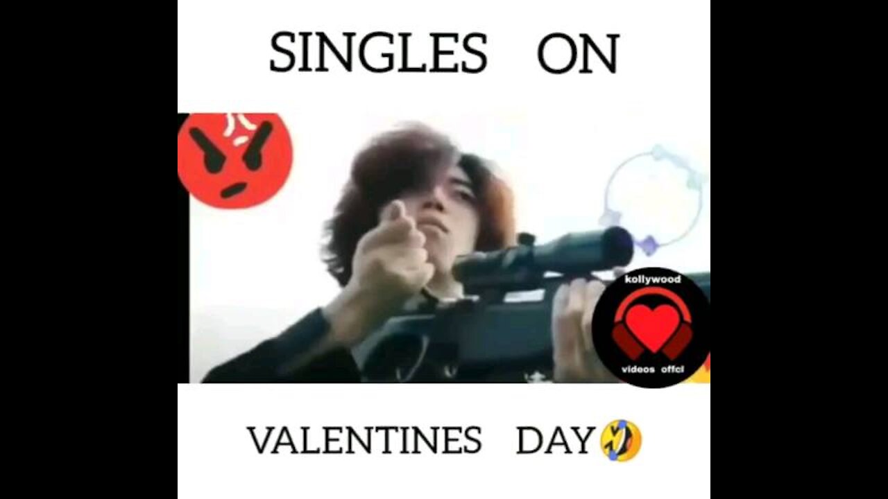 Singles on valentines day