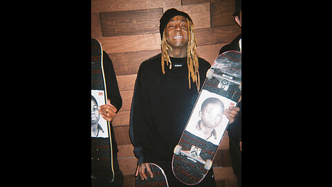 Lil Wayne Shows Off Some New Skateboarding Moves