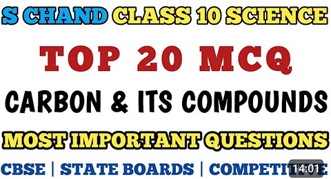 Best MCQ video for STATE BOARD CBSE ICSE