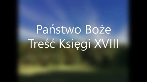 Państwo Boże Treść Księgi XVIII