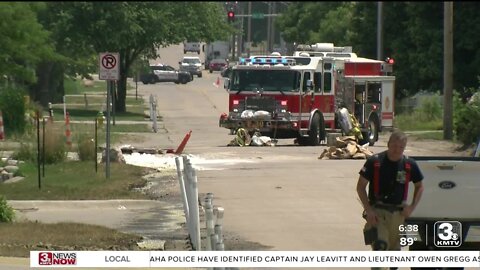 Omaha Fire Department responds to hydrochloric acid spill on Wednesday