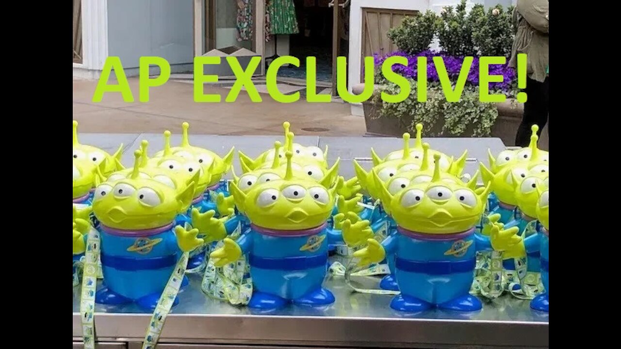 Little Green Alien AP Exclusive Popcorn Bucket