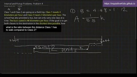 Interval and Pickup Problems: Problem 4