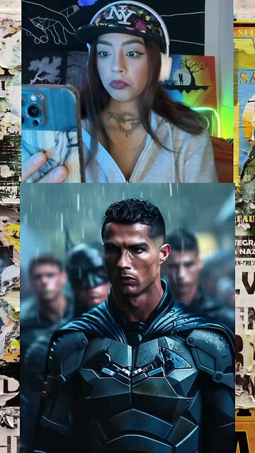 shodeh Ronaldo has become Batman