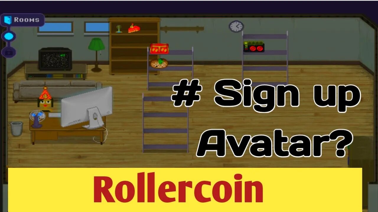 How to sign up Rollercoin? what is Avatar? Set up your own Avatar || earn crypto by playing game