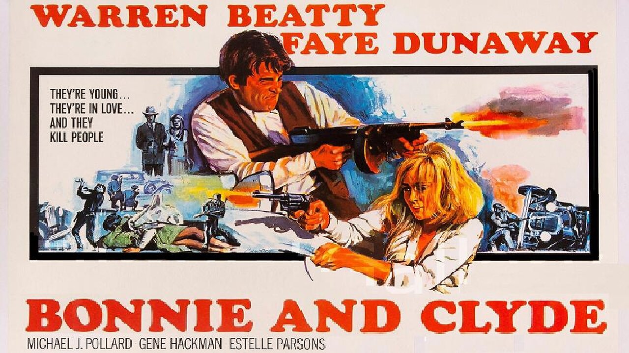 BONNIE AND CLYDE 1967 Warren Beatty & Faye Dunaway Portray the Infamous Couple FULL MOVIE HD & W/S