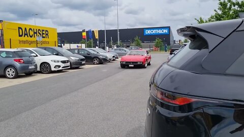 Classic Ferrari joins ASTON MARTIN ANTWERPEN Opening New Service Center Willebroek