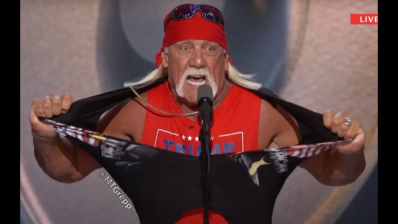 Hulk Hogan's Passionate Address at RNC: "Let Trumpamania Rule Again"