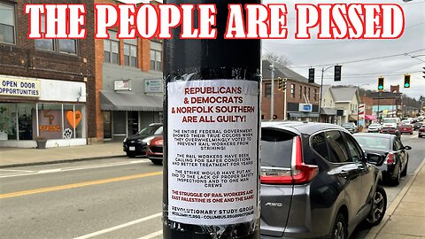 THE PEOPLE ARE PISSED "Republicans and Democrats and Norfolk Southern are all GUILTY!"