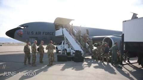 UTAH NATIONAL GUARD DEPLOY TO WASHINGTON, DC, June 1, 2020