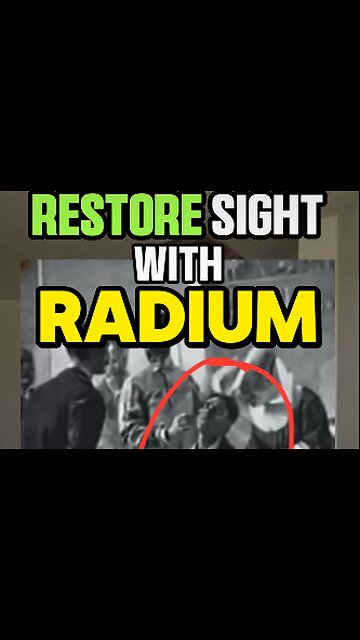 Restore sight with Radium