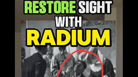 Restore sight with Radium