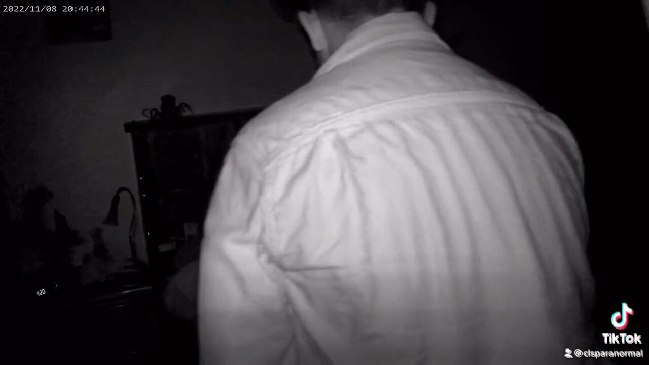 Paranormal Investigation, orb captured and possible voice heard