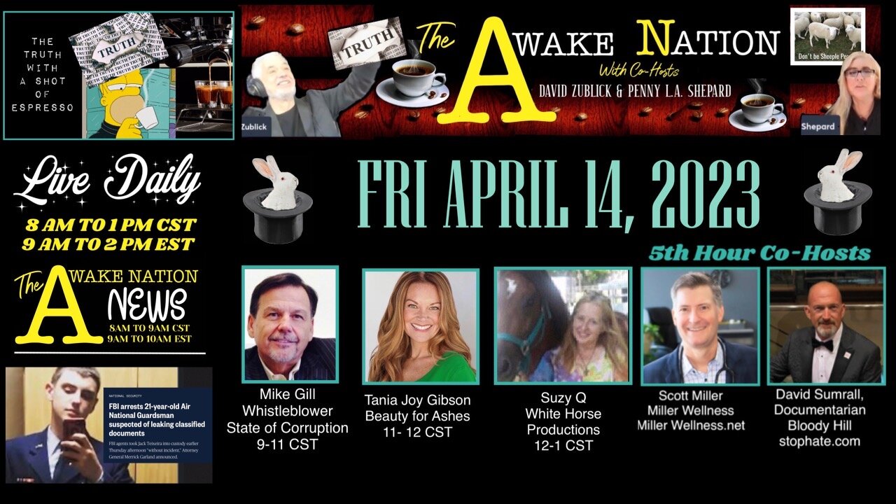 The Awake Nation 04.14.2023 Dennis Prager Exposed As A Fraud Who Supports Porn!