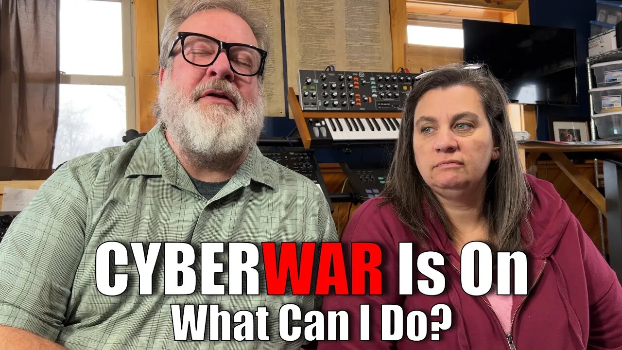 CYBERWAR is ON What Can I Do | A Big Family Homestead VLOG