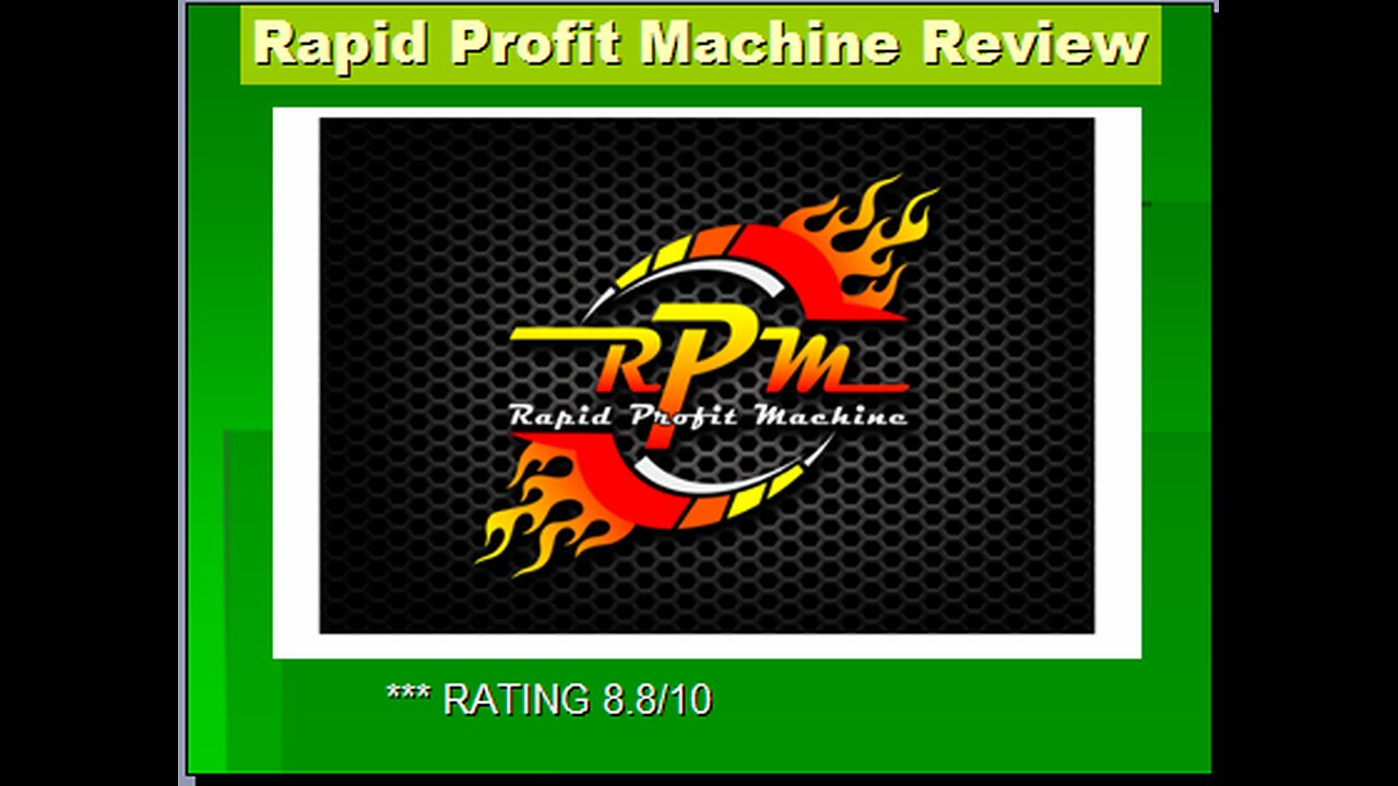 Rapid Profit Machine Demo,How To Work!