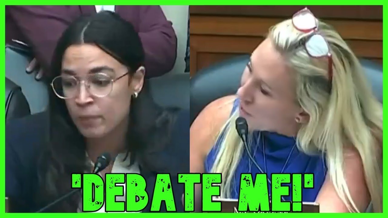 'DEBATE ME!': MTG & AOC Go OFF THE RAILS In Rage-Fest Hearing | The Kyle Kulinski Show