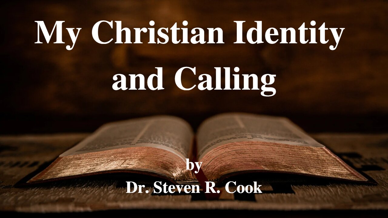 My Christian Identity and Calling