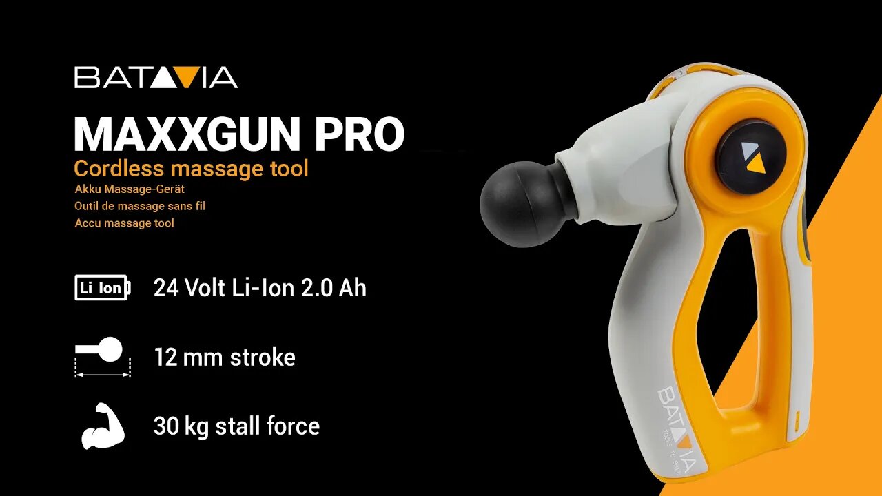 The Best Massage Gun: the Maxxgun Pro!