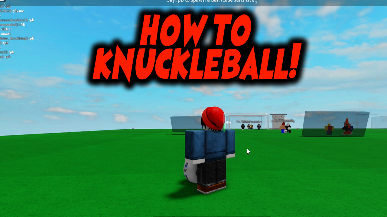 How to Do Knuckleballs in Super Blox Soccer (Roblox)