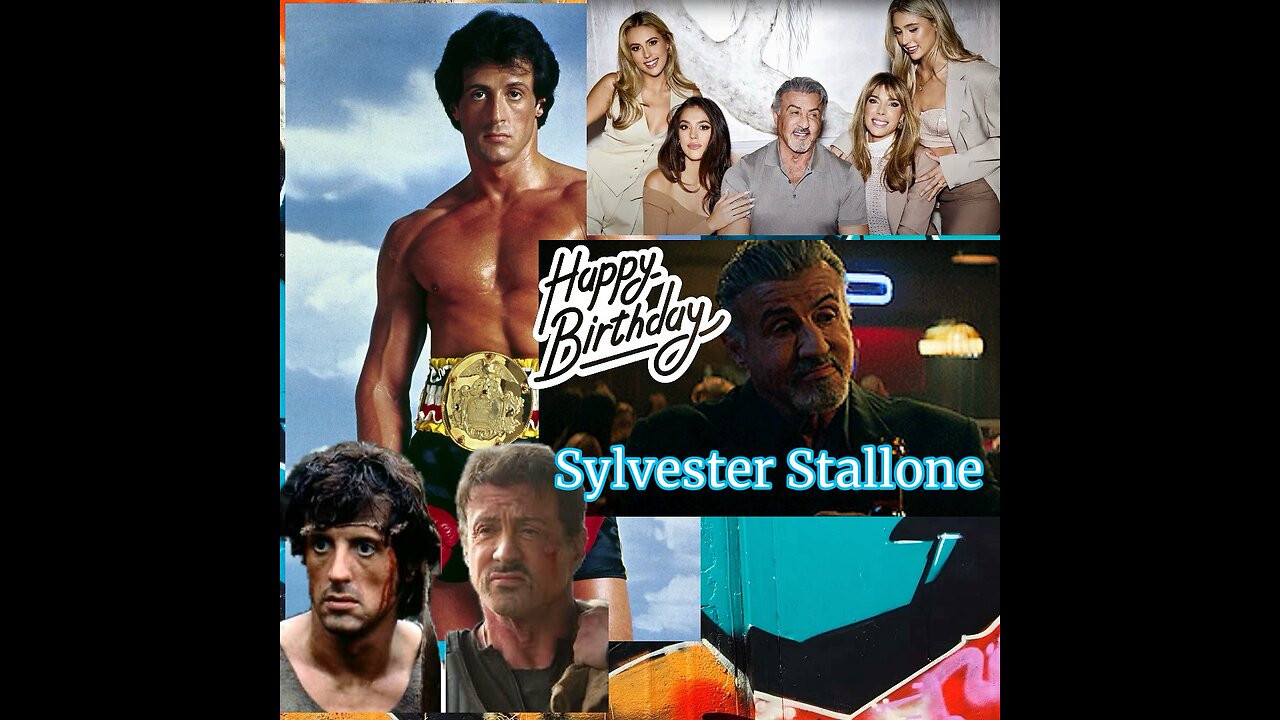 Happy birthday to the Champ Sylvester Stallone