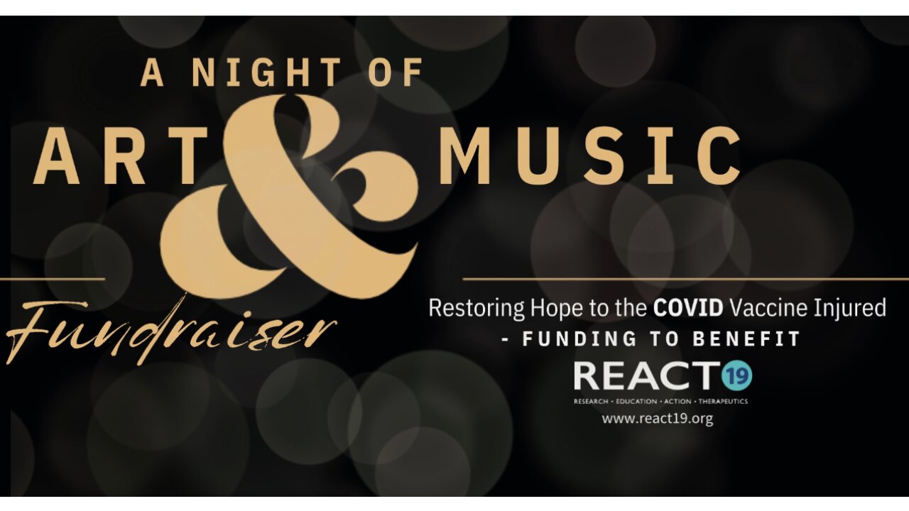 A Night of Art & Music — Fundraiser for React19