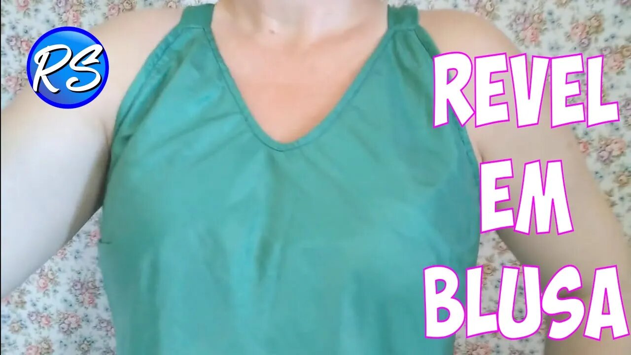 Aprenda a fazer Revel em Blusa de Alça - EP 172