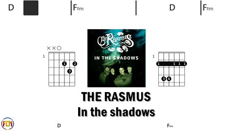 THE RASMUS In the shadows - (Chords & Lyrics like a Karaoke) HD