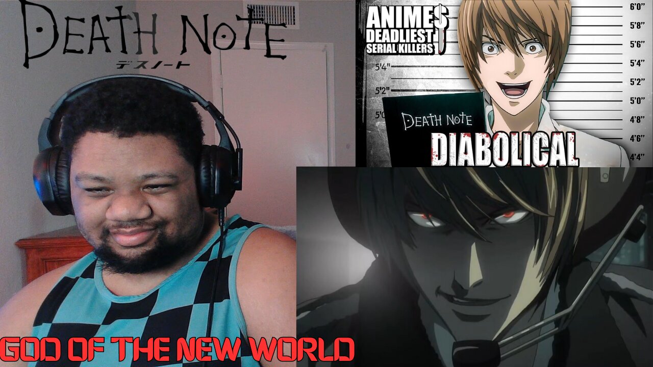 Cj Dachamp - LIGHT YAGAMI: Animes Deadliest Serial Killer 2 Reaction Video