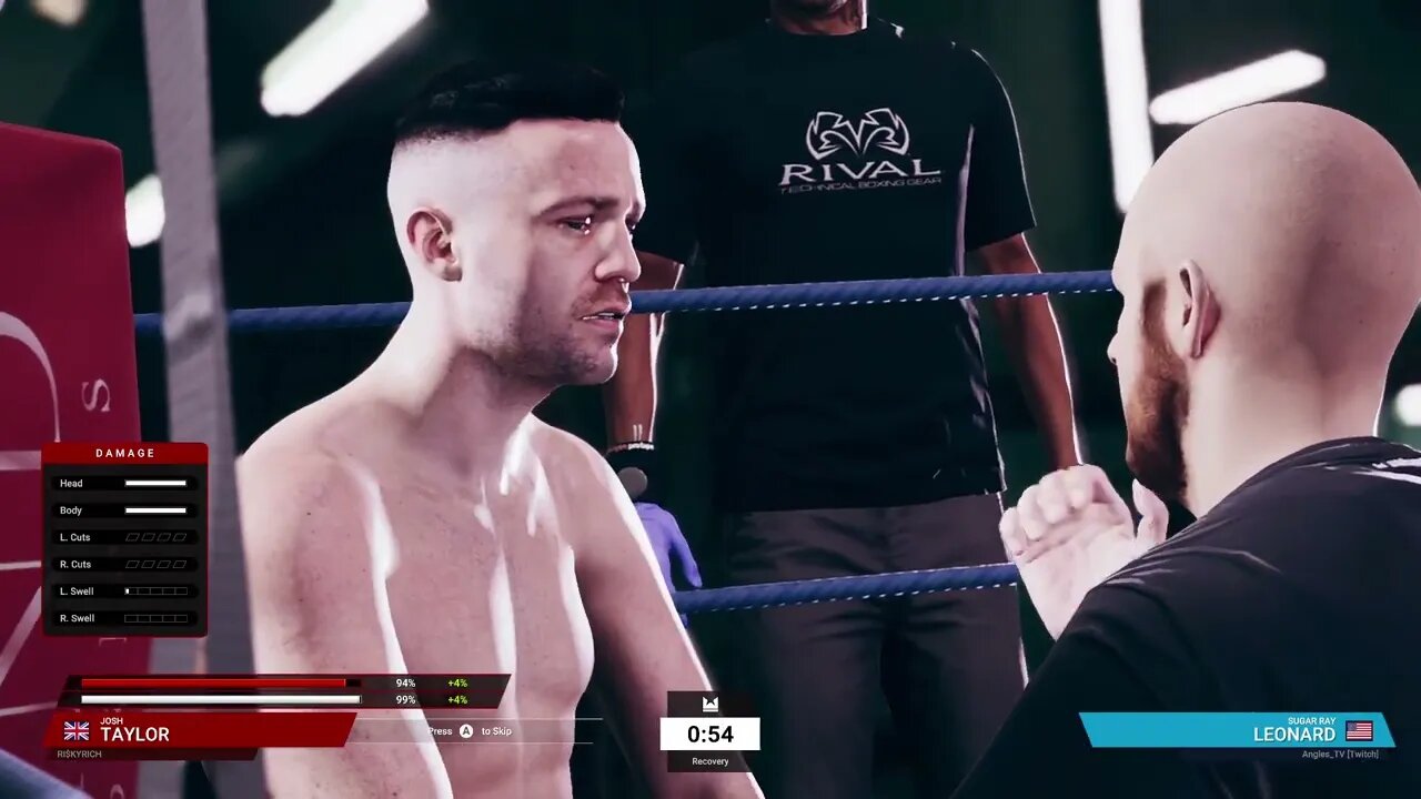 Undisputed Online Ranked Gameplay Josh Taylor vs Sugar Ray Leonard