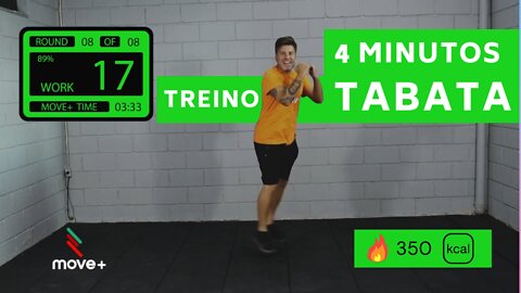 4 Minutos Para secar, com treino tabata