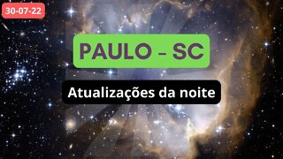 PAULO-SC Atualizações da noite