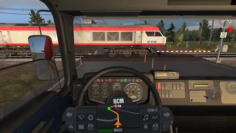 truck simulator ultimate.qatar yolundan qeza etdik