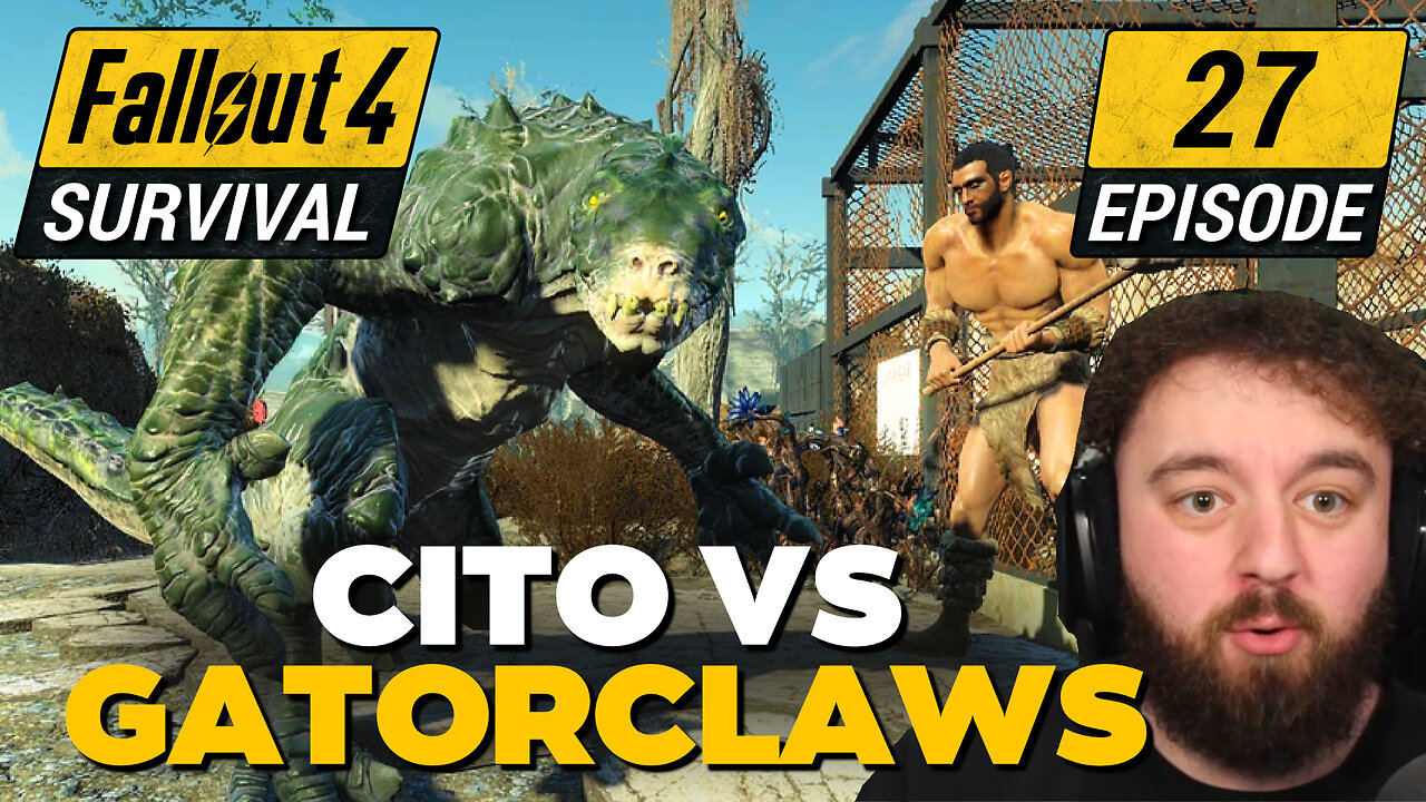 Helping Cito Retake Safari World | Fallout 4 Fists Only | Ep. 27