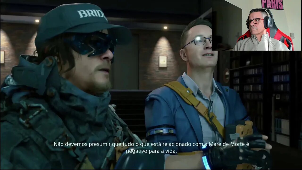 Death Stranding 45 Episódio 1ª Parte da Reparação Retransmição da rede Quiral
