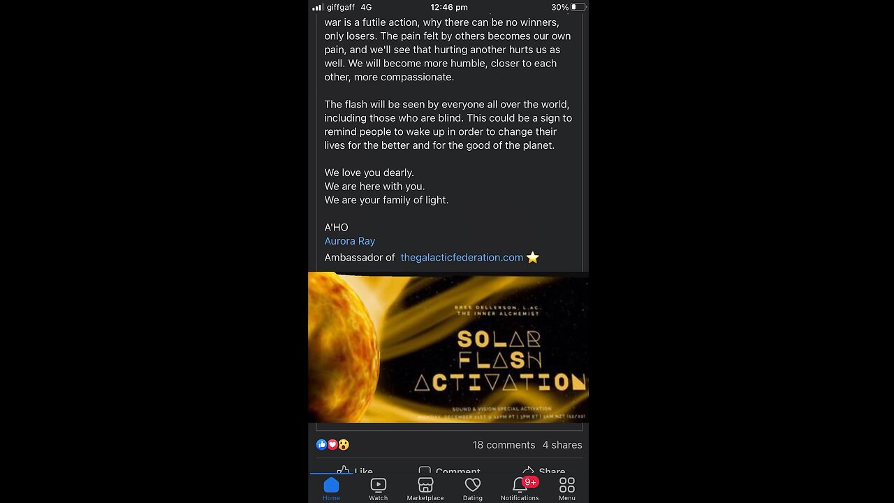 Galactic Federation : Solar Flash