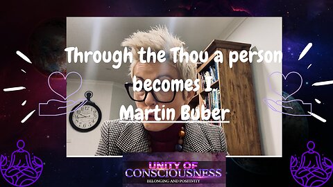 The Transformative Power of 'Thou' in Defining the 'I' Martin Buber, #MartinBuberQuotes #ThouAndI
