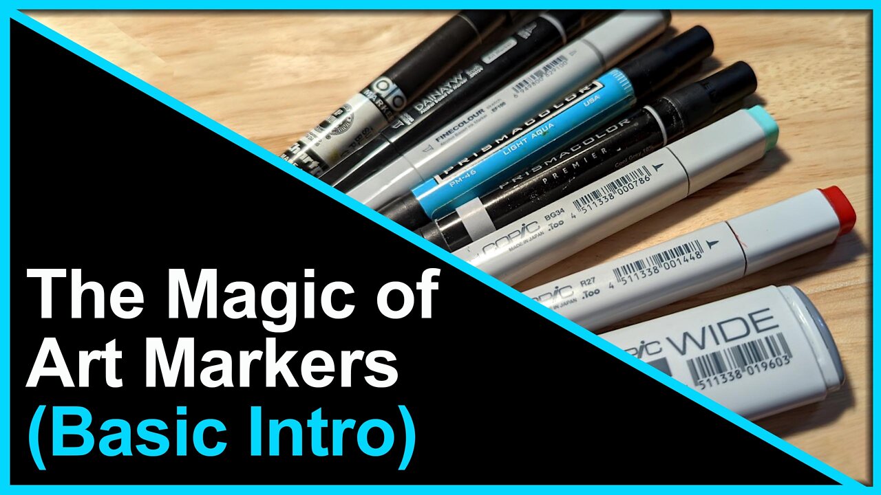 The Magic of Art Markers (Basic Intro)