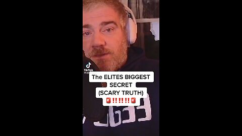 The Elites Biggest Secret 👁️😳