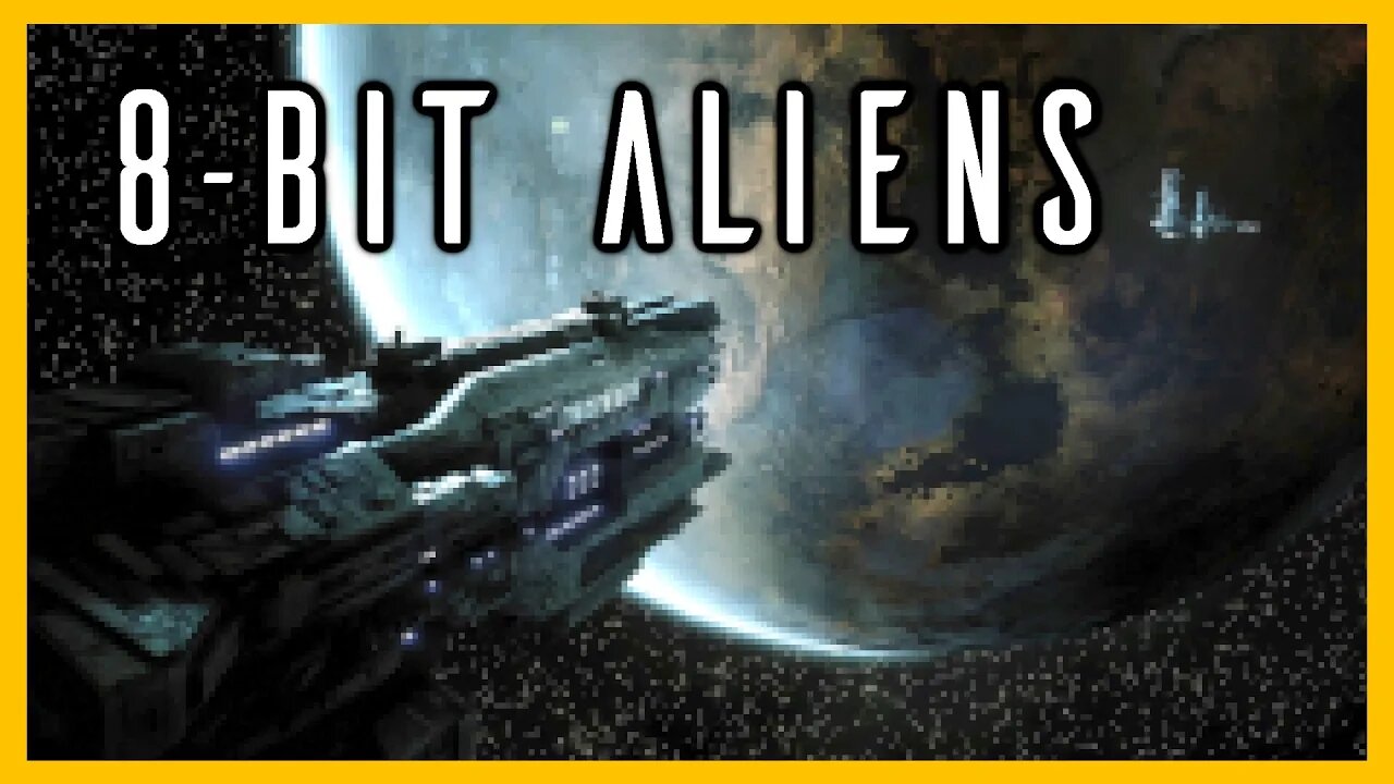 Old School RETRO Graphics | Aliens Fireteam Elite Gameplay