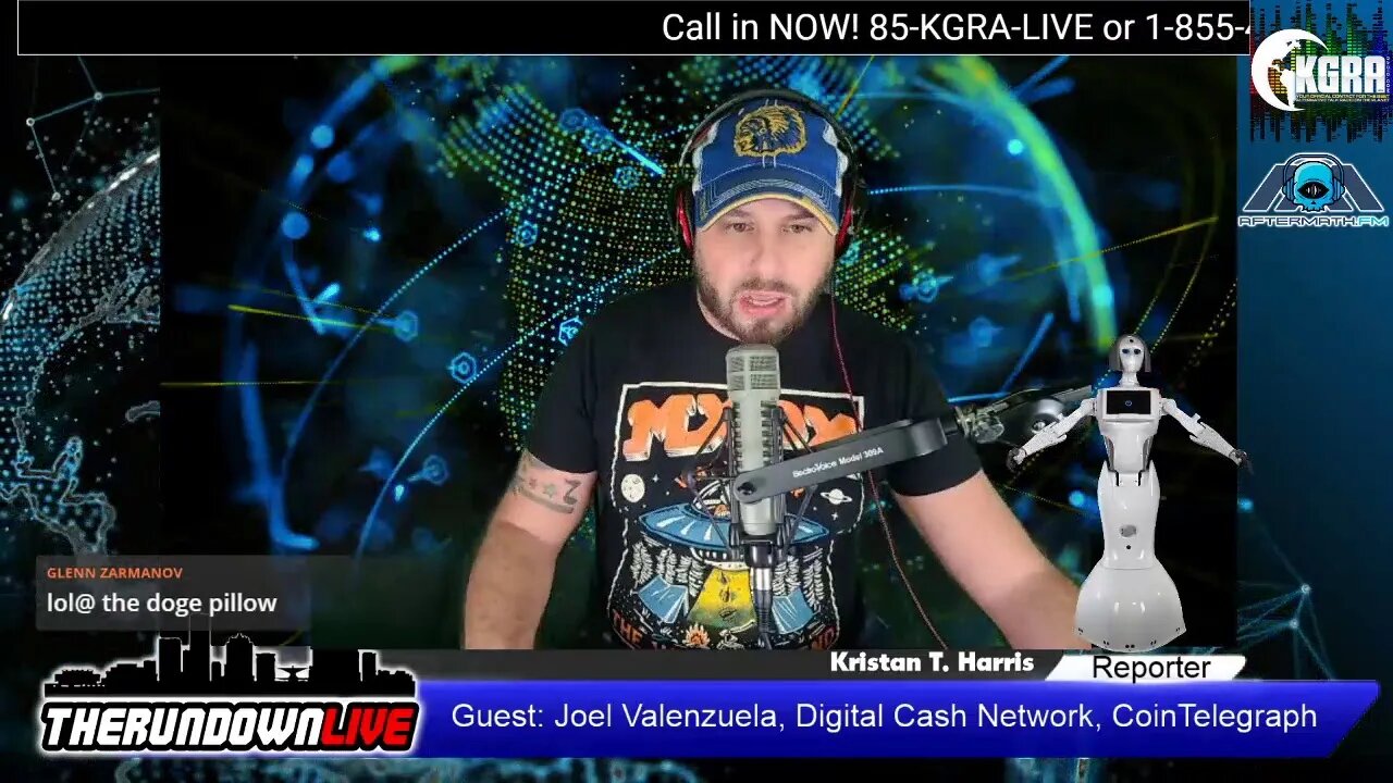 The Rundown Live #722 - Guest Joel Valenzuela, Cryptocurrency, Dash Coin, Alt Coins, Investing