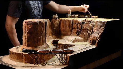 Building A Realistic Imaginary Desert Railroad