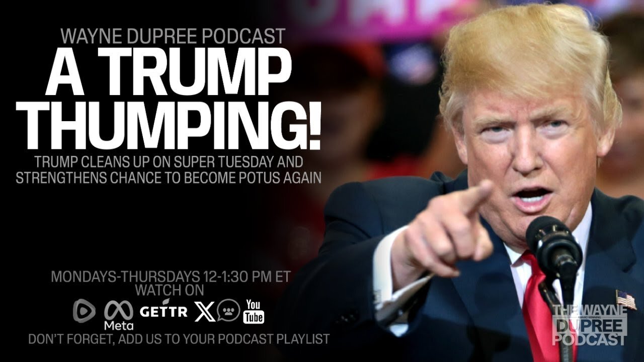 Donald Trump Delivers Thumping Sweep On Super Tuesday 2024! (Ep 1857) 3/6/24