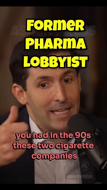 Former Pharma lobbyist Calley Means: The Cigarette Industry Paid the FDA, USDA and Harvard