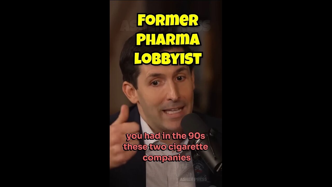 Former Pharma lobbyist Calley Means: The Cigarette Industry Paid the FDA, USDA and Harvard