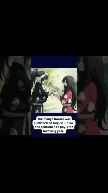 Did you know that in DORORO MANGA......