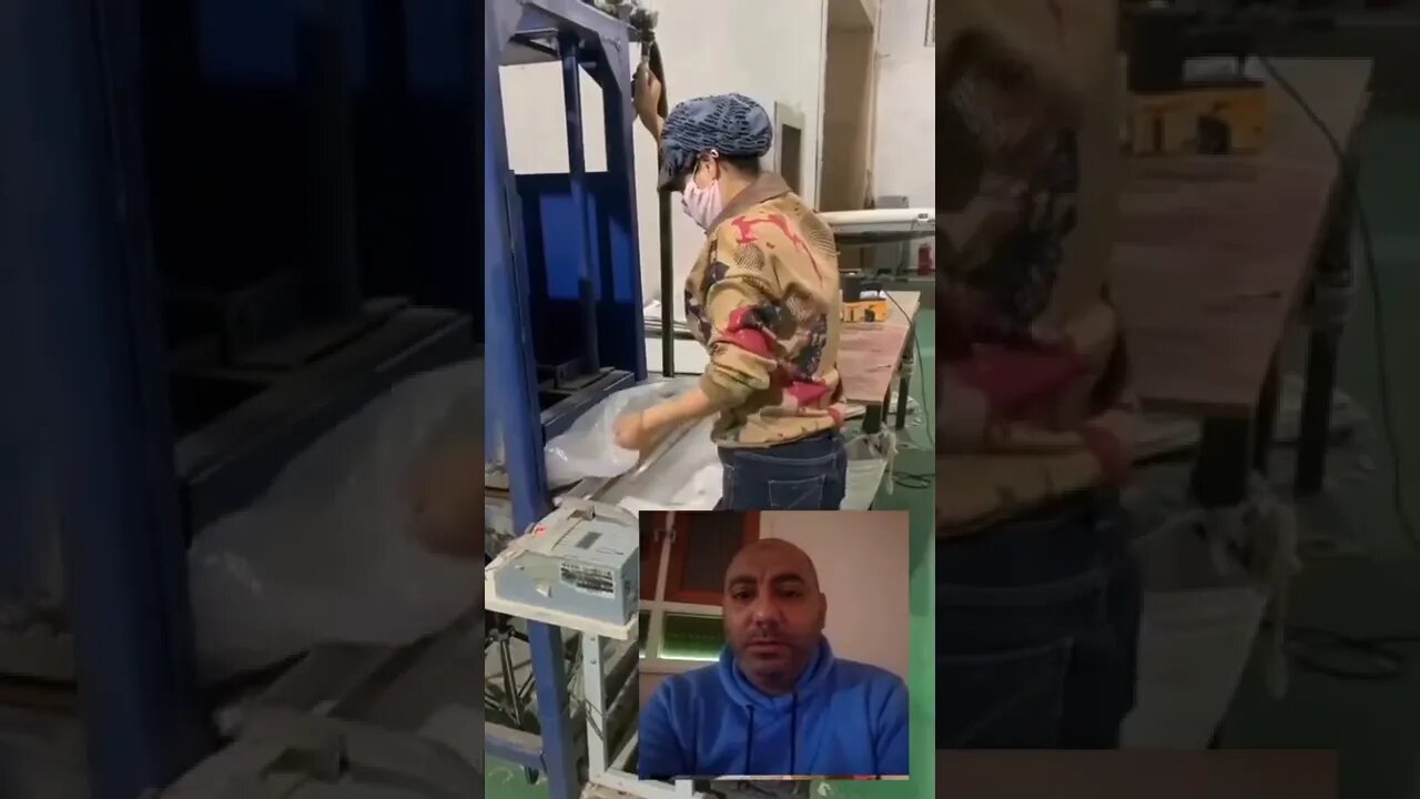 ماكينة ضغط الصوف والقطن | #shorts ♥️